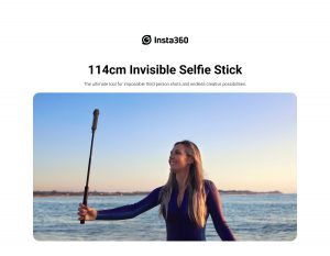 114cm Invisible Selfie Stick