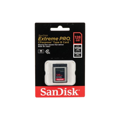 Thẻ nhớ CFexpress SanDisk Extreme Pro 128GB 1700MB/1200MB/s Type B - Hình ảnh 2