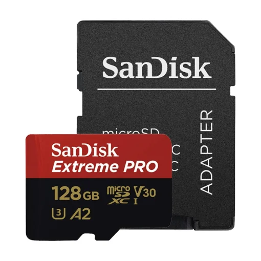 Thẻ nhớ SanDisk Extreme Pro 128GB MicroSDXC 200MB/s V30 A2 SDSQXCD-128G-GN6MA