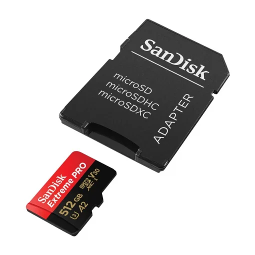 Thẻ Nhớ MicroSDXC SanDisk Extreme Pro V30 A2 512GB 200MB/s SDSQXCD-512G-GN6MA - Hình ảnh 3