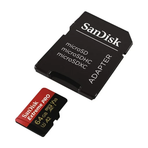 Thẻ SanDisk Extreme Pro 64GB MicroSDXC 200MB/s V30 A2 SDSQXCU-064G-GN6MA - Hình ảnh 3