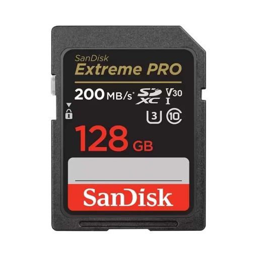 Thẻ nhớ SanDisk SDXC 128GB 200MB/s Extreme Pro U3 V30 SDSDXXD-128G-GN4IN