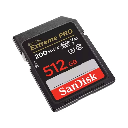 Thẻ nhớ SanDisk 512Gb 200mb/s SDXC Extreme Pro U3 V30 SDSDXXD-512G-GN4IN - Hình ảnh 4