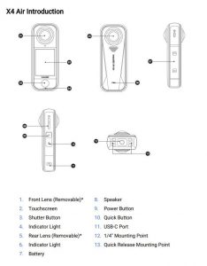 hướng dẫn sử dụng insta360 x4 air