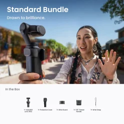 Alternative view of Insta360 Luna Ultra Standard Bundle (Cosmic Black)
