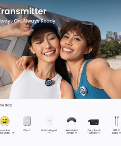 Alternative view of Insta360 Mic Pro Transmitter (Arctic White)