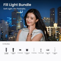 Alternative view of Insta360 Luna Ultra Fill Light Bundle (Cosmic Black)