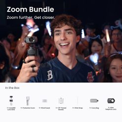 Alternative view of Insta360 Luna Ultra Zoom Bundle (Stellar White)
