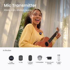 Alternative view of Insta360 Mic Transmitter